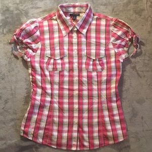 Tommy Hilfiger Plaid Blouse